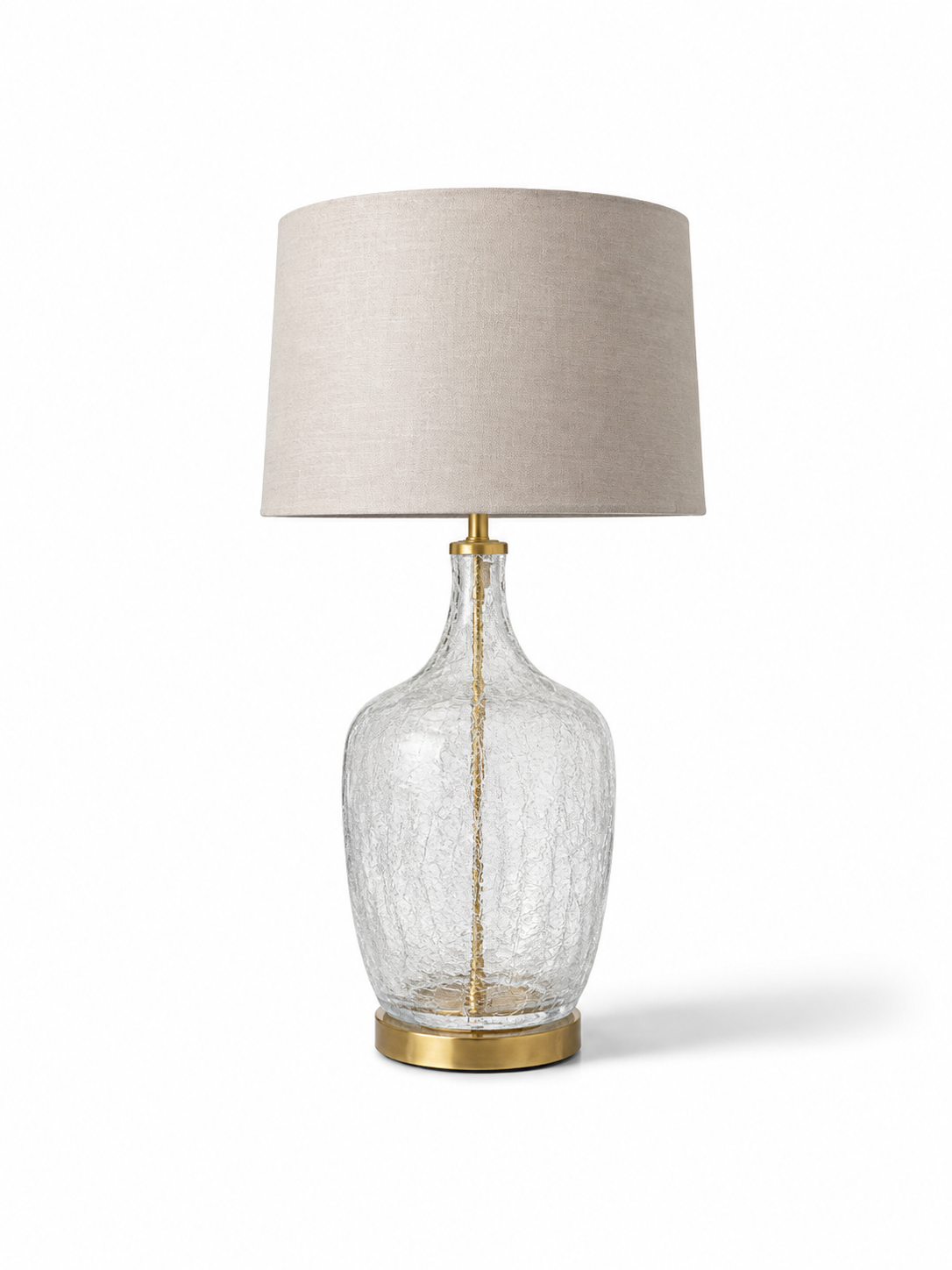 Amalfi Crackle Glass Table Lamp