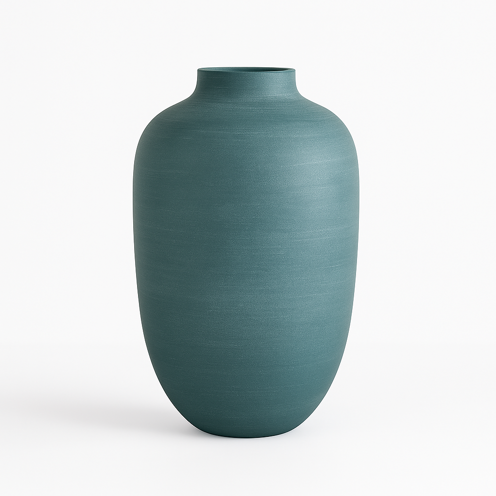 Blue Glass Vase