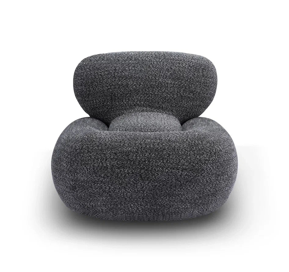 Bolzano Gray Swivel Occasional Chair