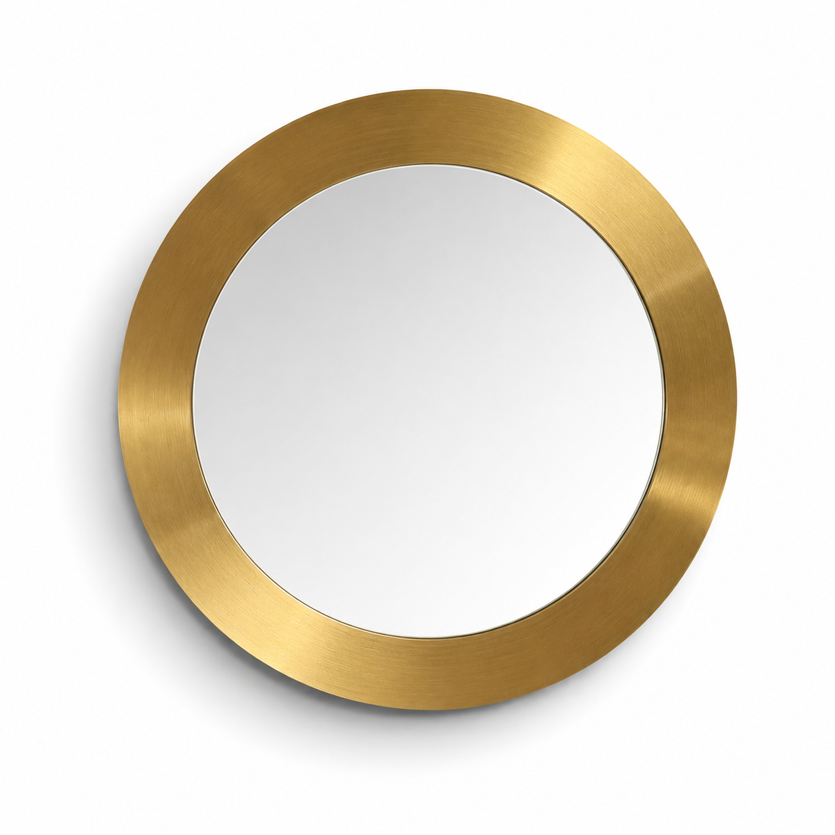 Cinderella Gold Round Mirror
