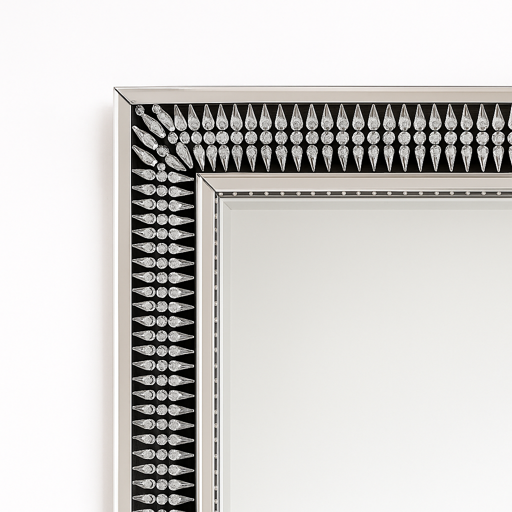 Diamante Inlay Mirror
