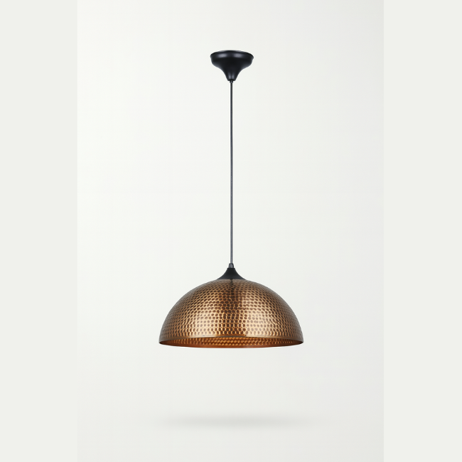Dimpled Dome Ceiling Light