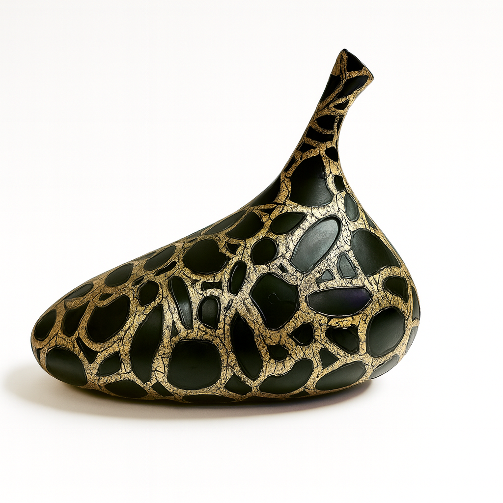 Golden Lattice Vase