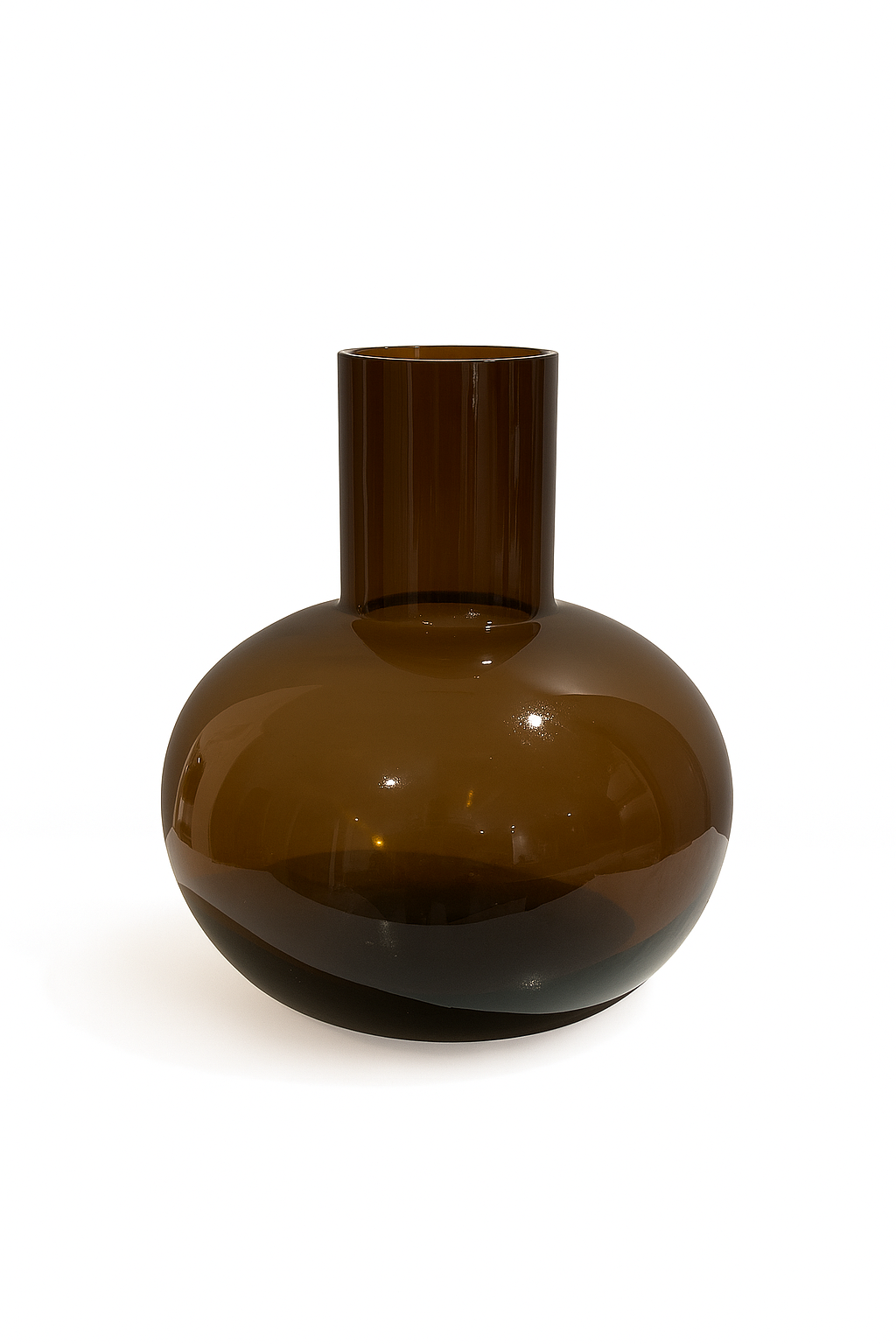 Golden Glass Vase