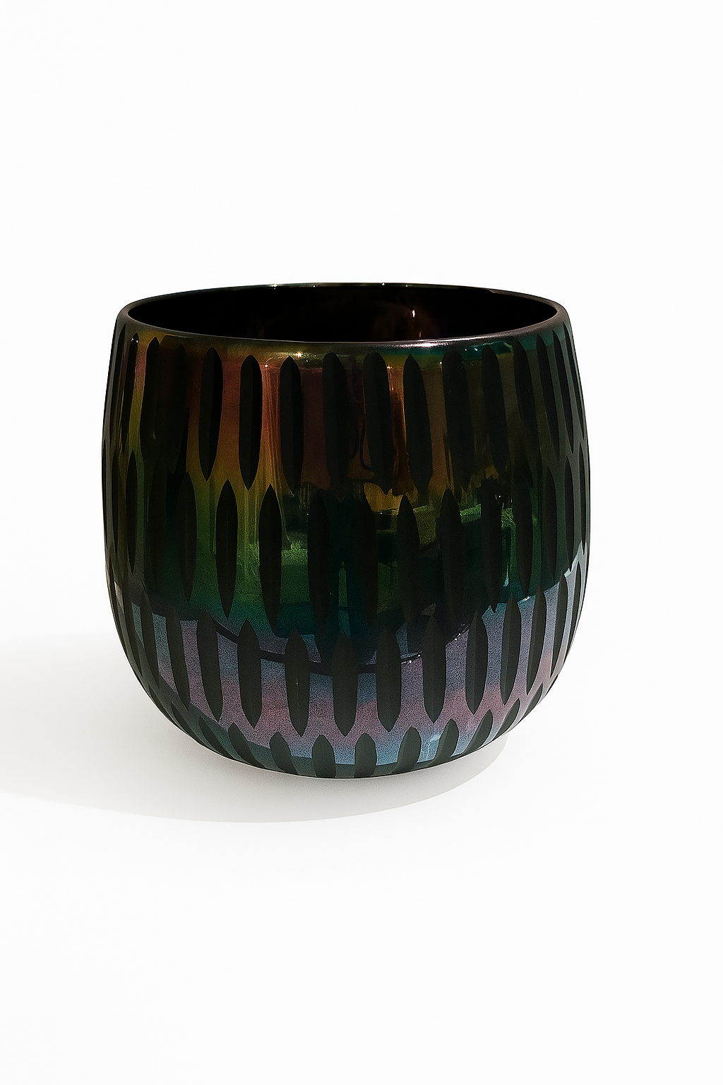 Iridescent Glass Vase