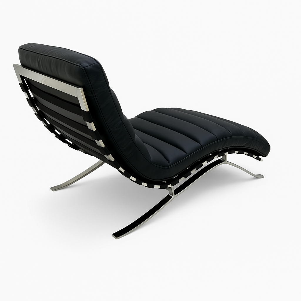 Lazio Full Leather Chaise