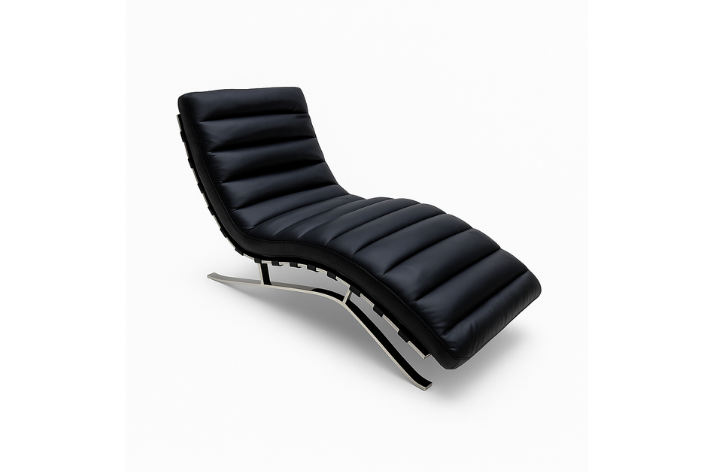 Lazio Full Leather Chaise