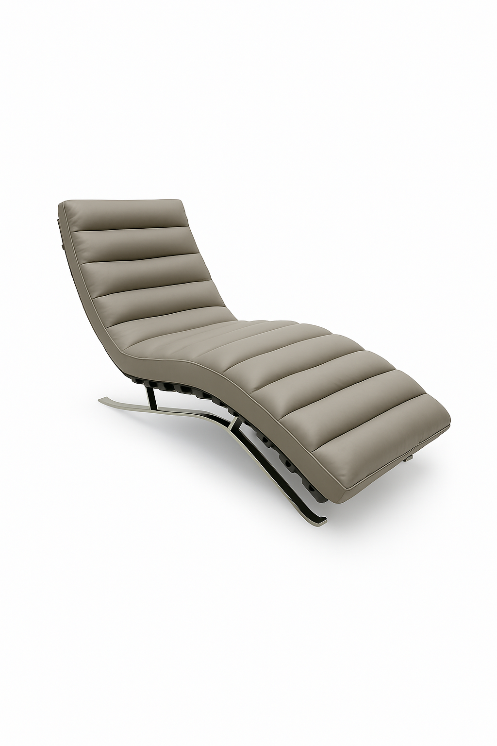 Lazio Full Leather Chaise