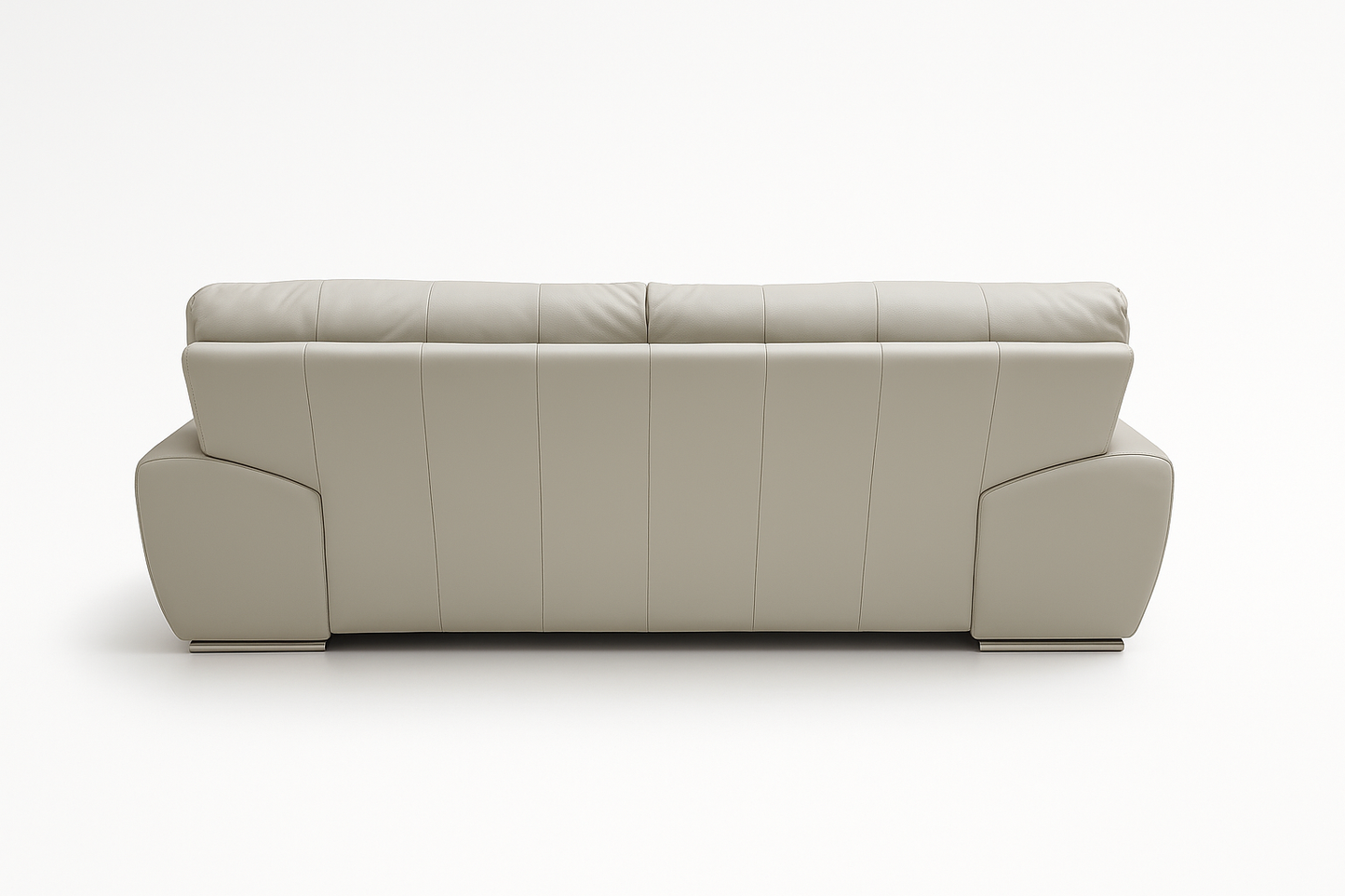 Livorno Full Leather 3 Division Couch