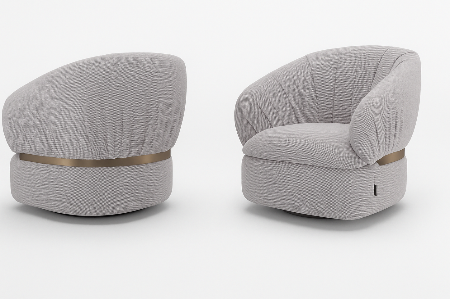 Lucca Occasional Swivel Chair
