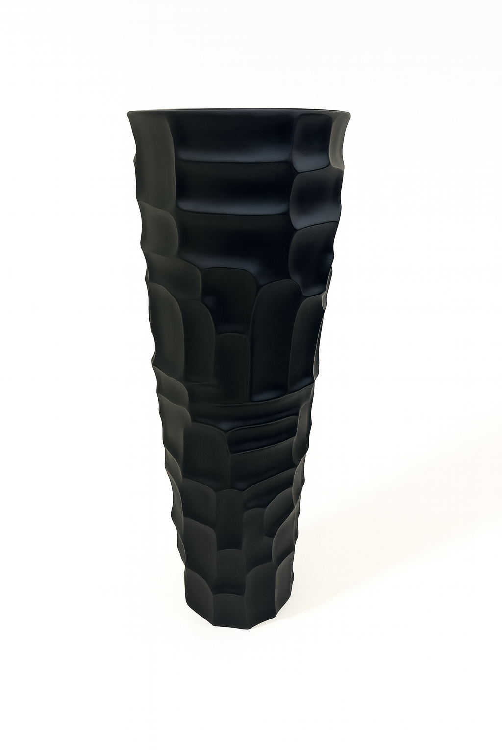 Matt Black Dimple Pots