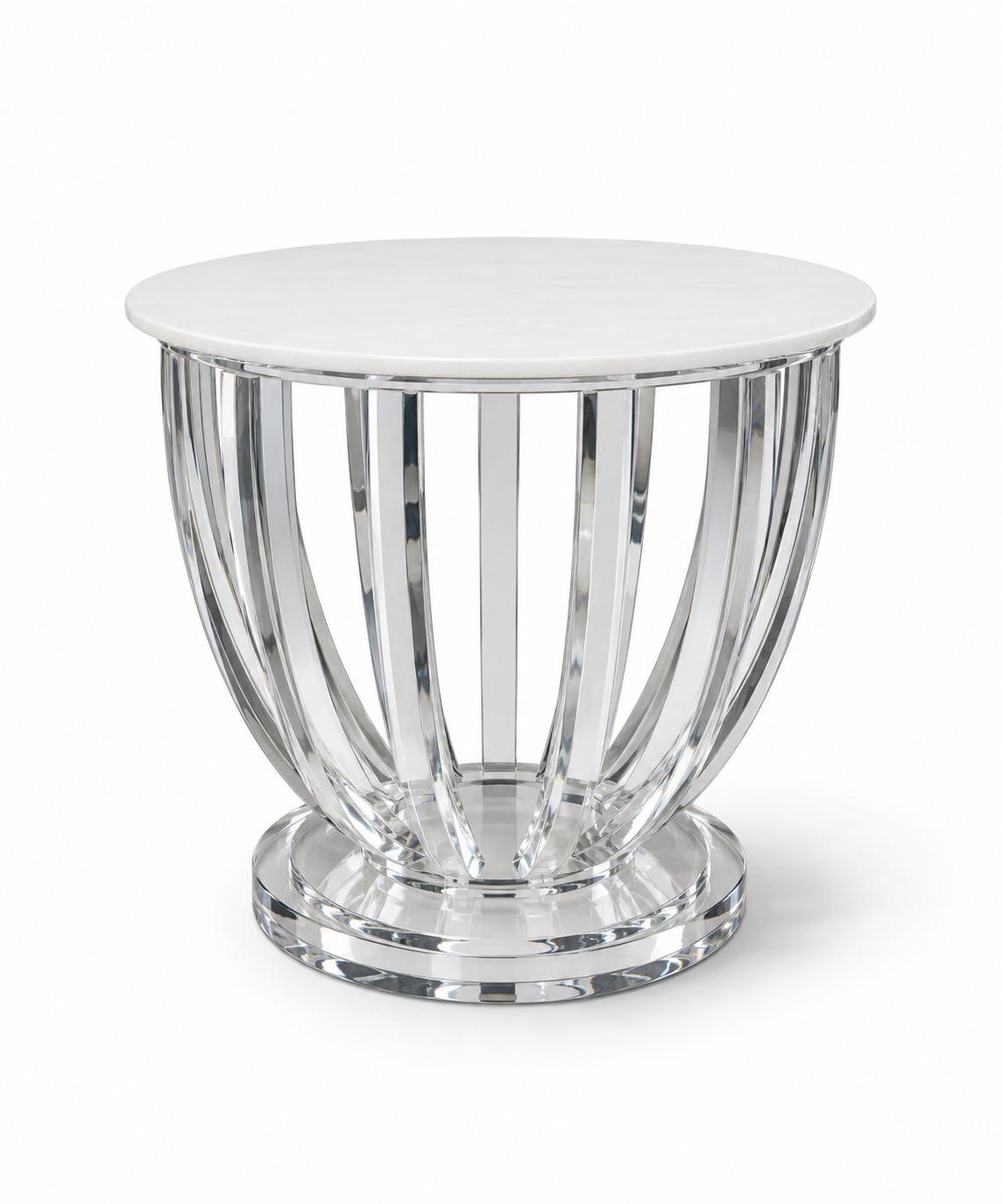 Opaline Perspex Entrance Table