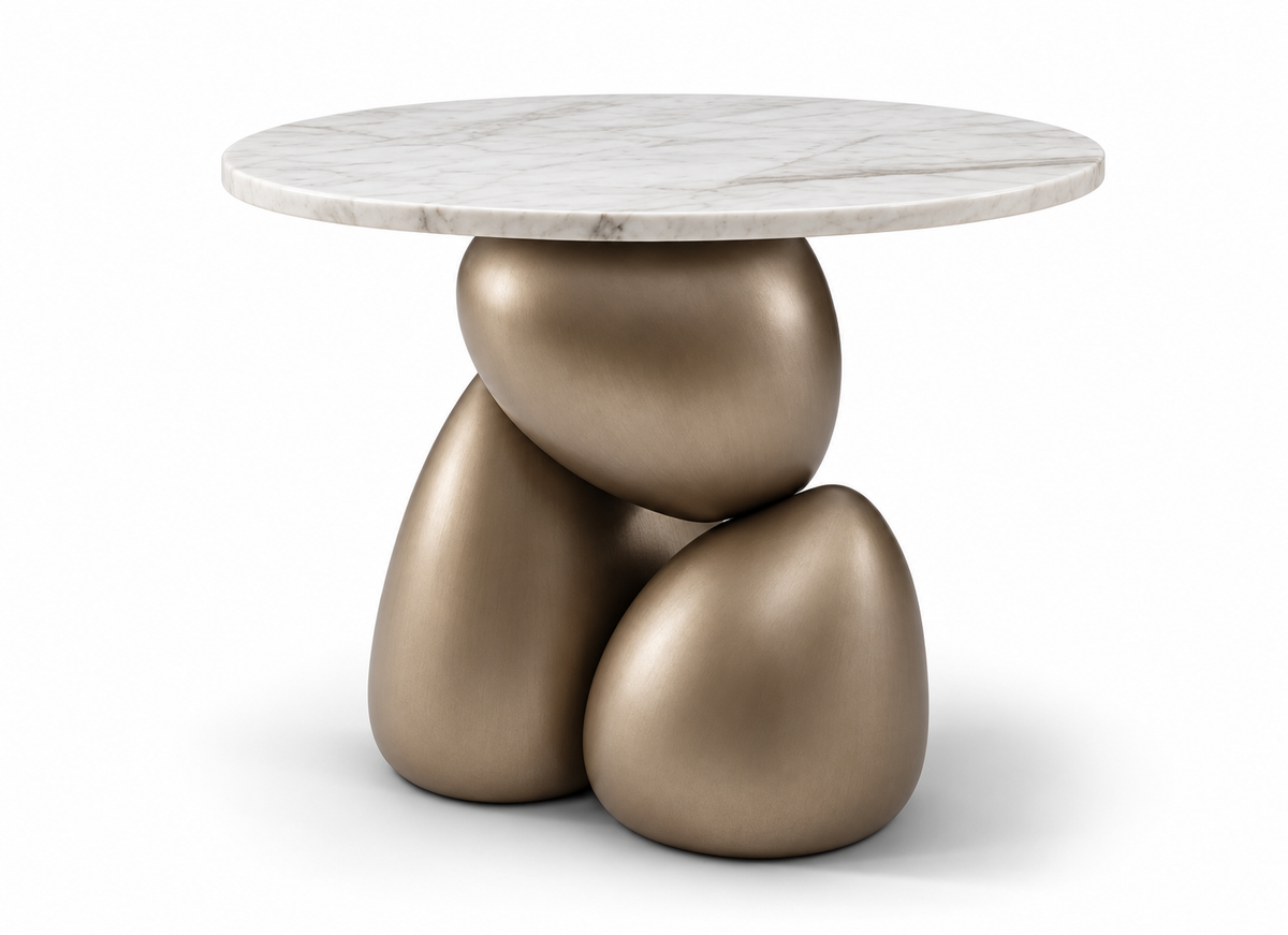 Pietra Sculptural Side Table