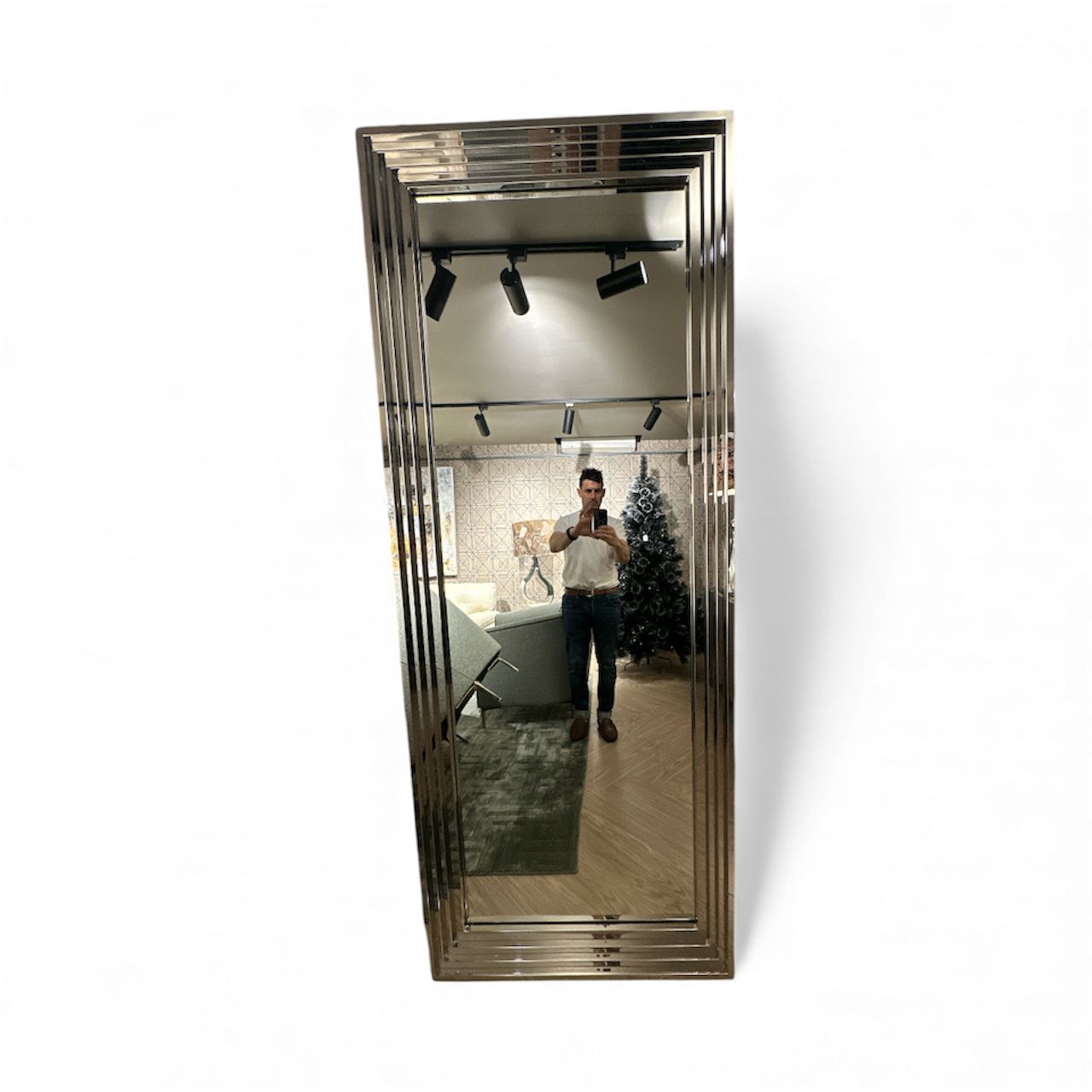 Ribs Silver Mirror