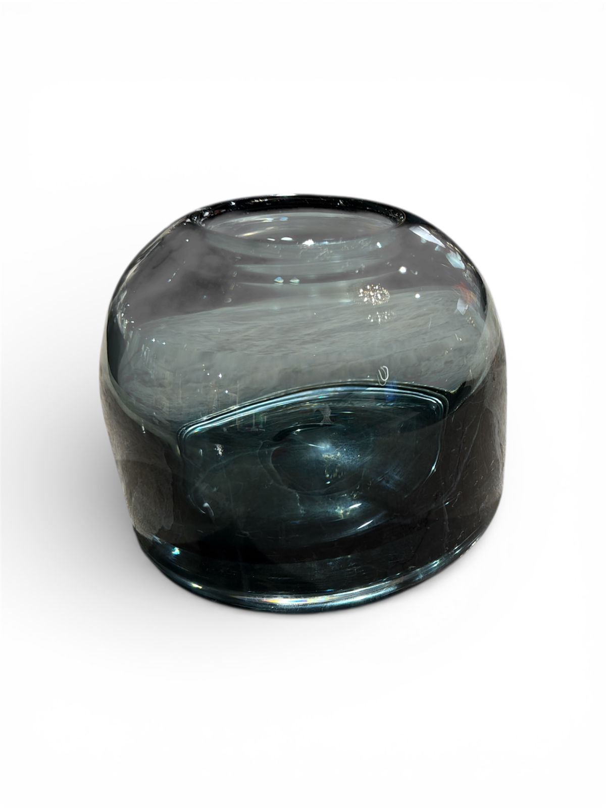 Smokey Short Vase