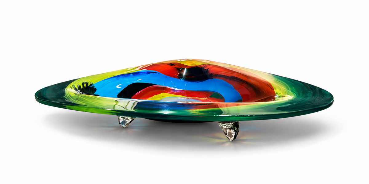 Vetro Vevo Glass Bowl