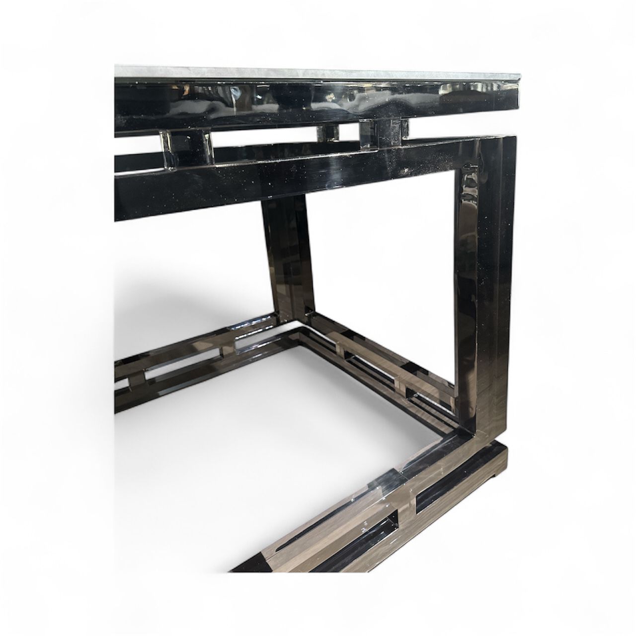 Nero Smokey Perspex Entrance Table