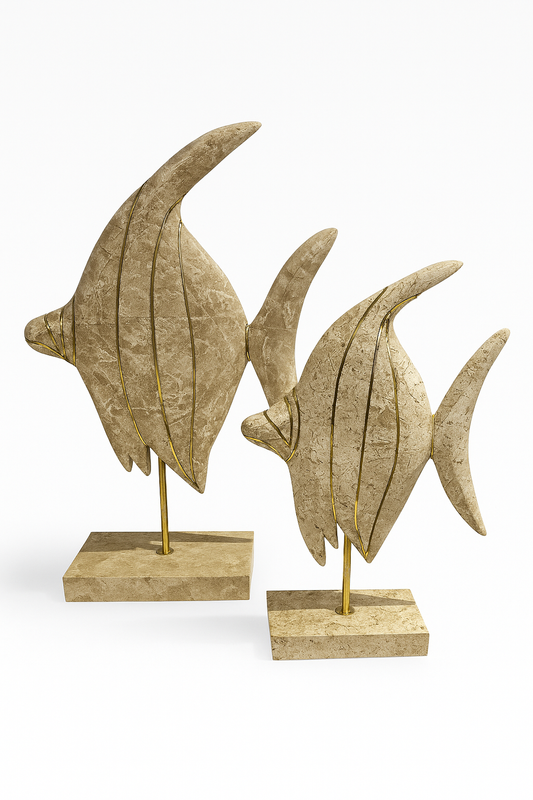 Angel Fish Stone Gold