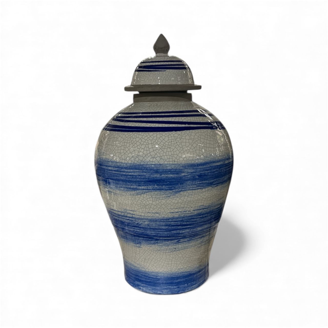 Azure Horizon Ginger Jar