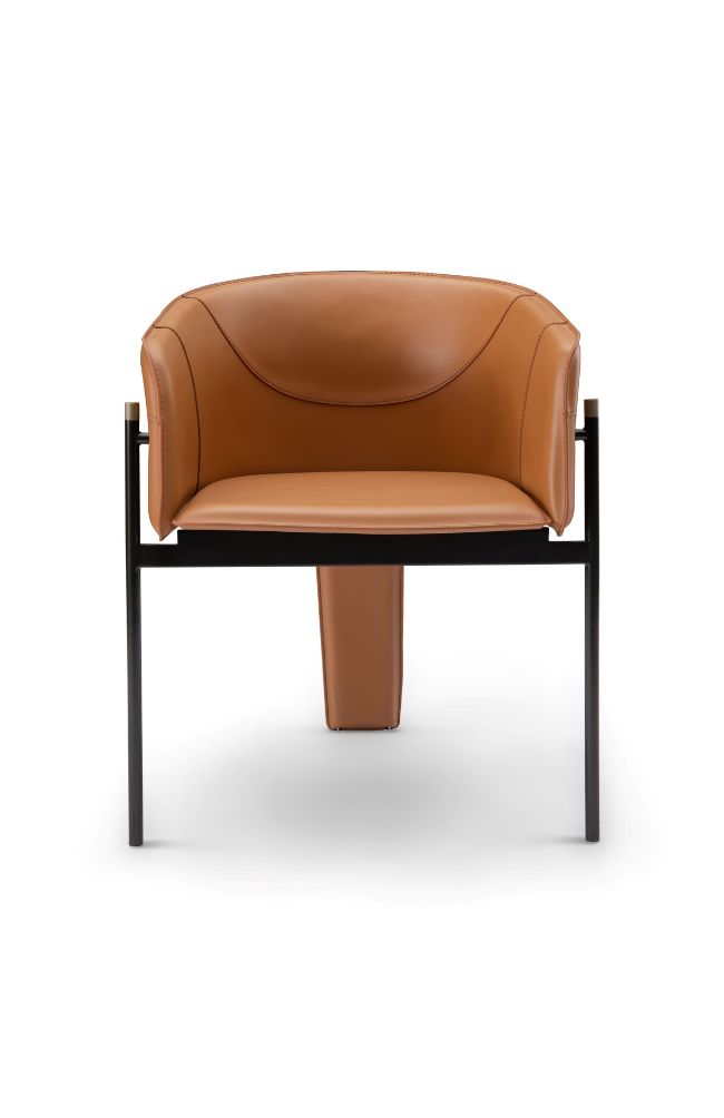 Bergamo Leather Dining Chair