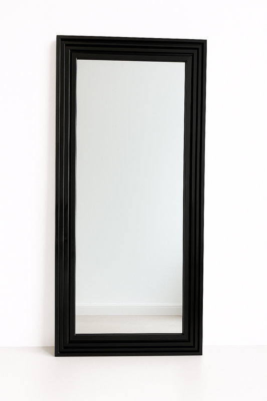 Black Frame Designer Mirror