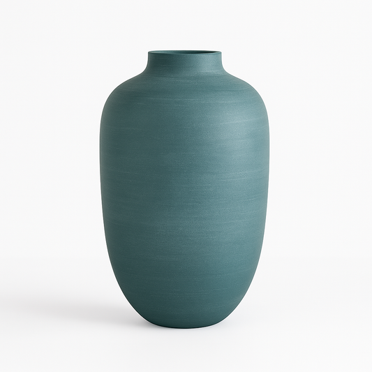 Blue Glass Vase