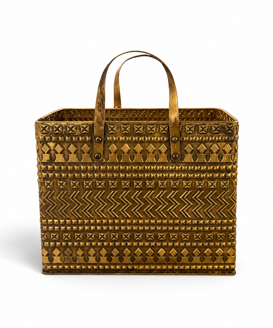 Casablanca Gold Carrier Bag