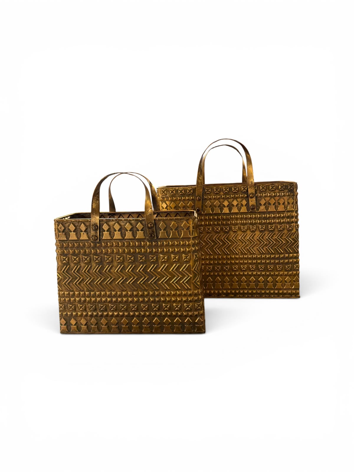 Casablanca Gold Carrier Bag