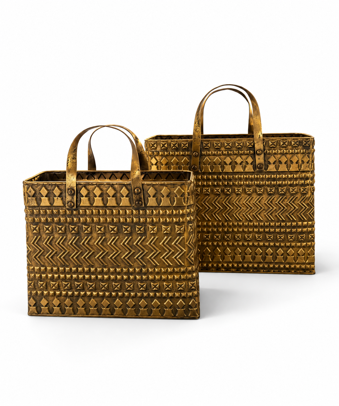 Casablanca Gold Carrier Bag