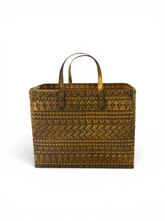 Casablanca Gold Carrier Bag