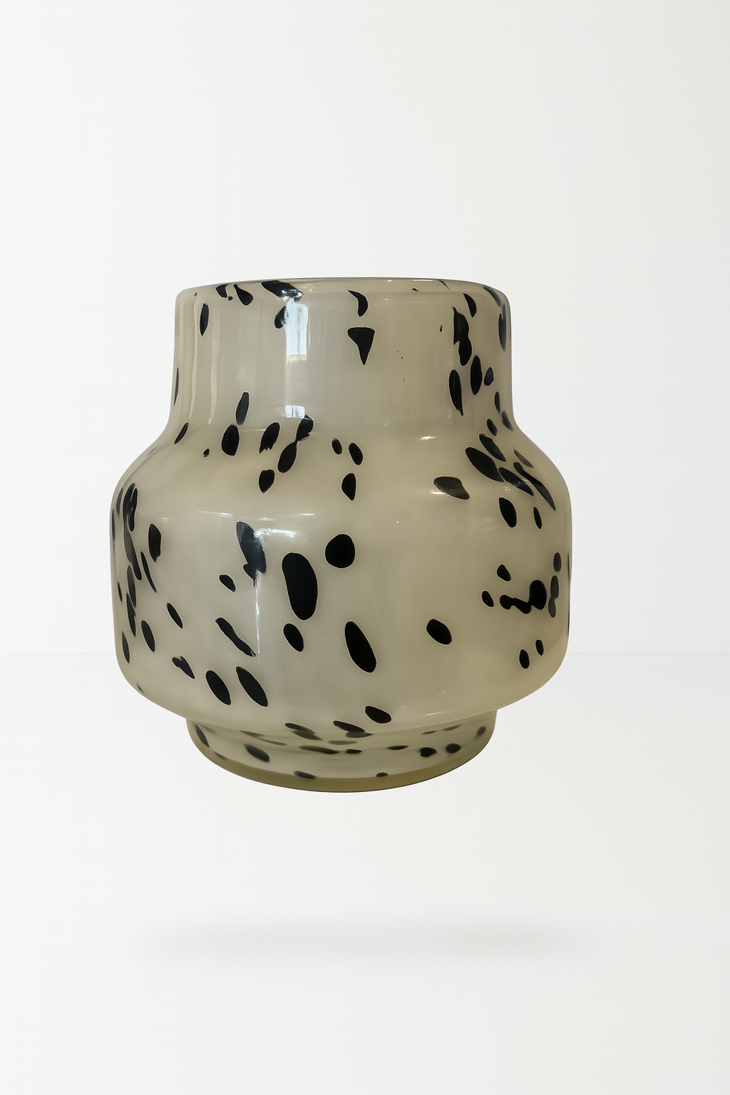 Dalmatian Glass Vase