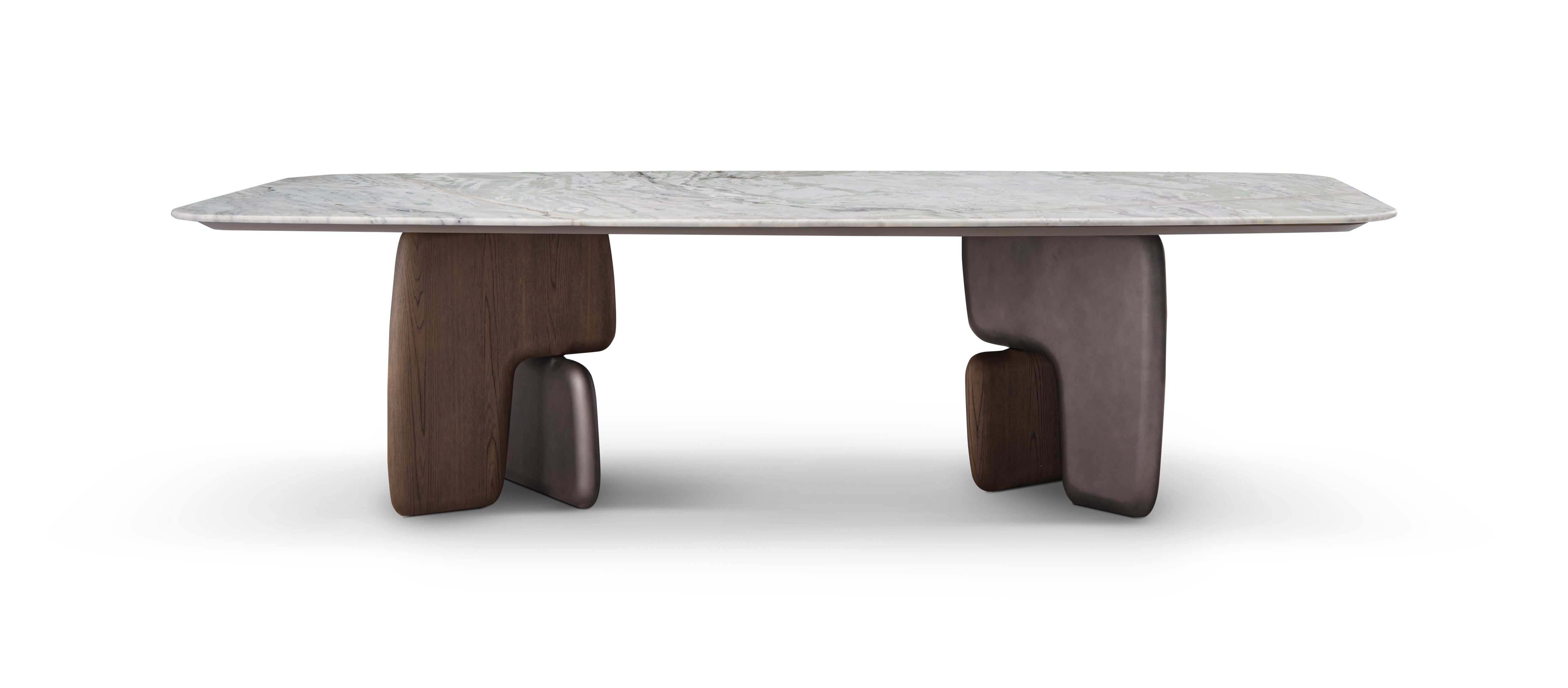 Commentor Table Design Element Elemento Dining Table – Design Luxe Interiors