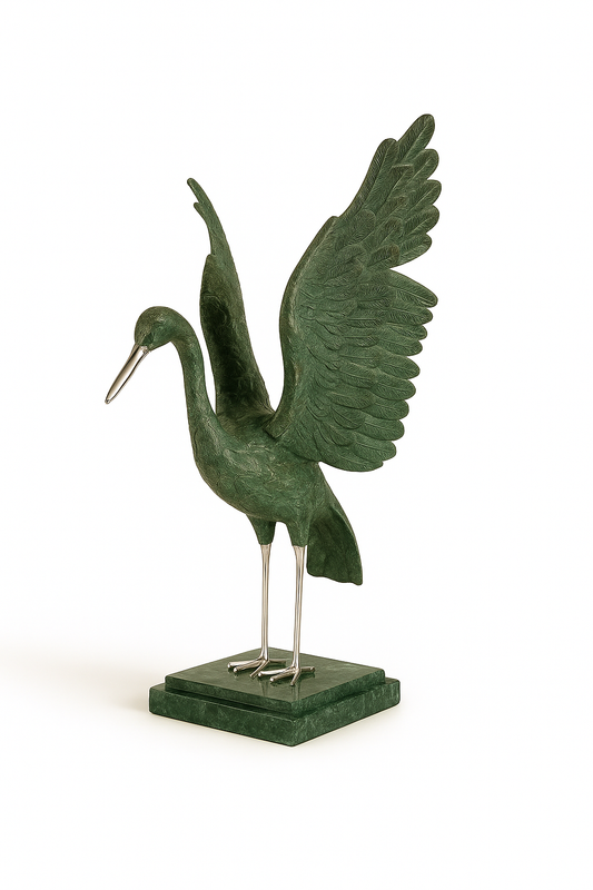 Emerald Wing Up Crane