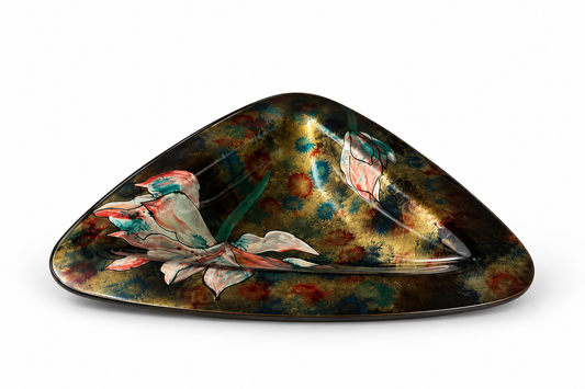 Giardino Decorative Glass Plate