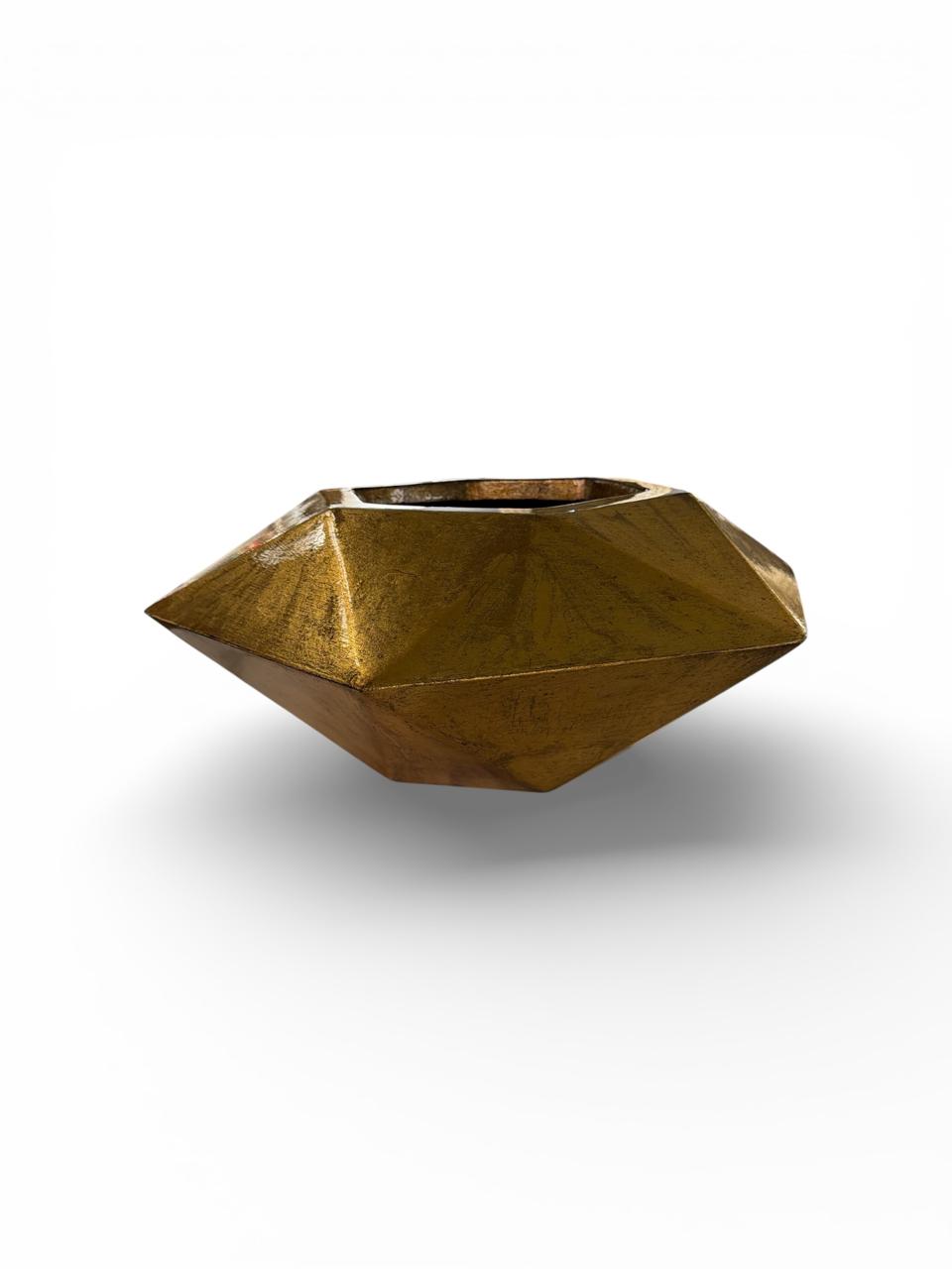 Gilded Gem Gold Pot