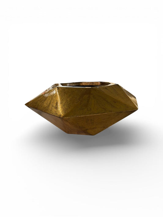 Gilded Gem Gold Pot