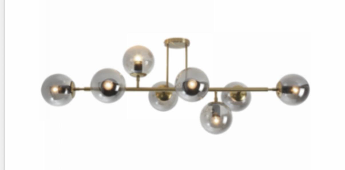 Gold Horizontal Ceiling Light