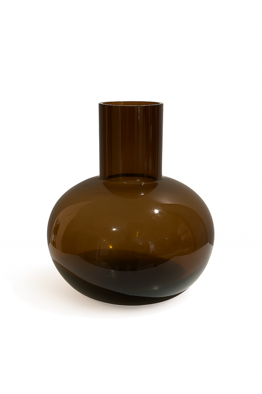 Golden Glass Vase