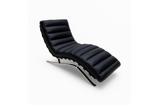 Lazio Full Leather Chaise