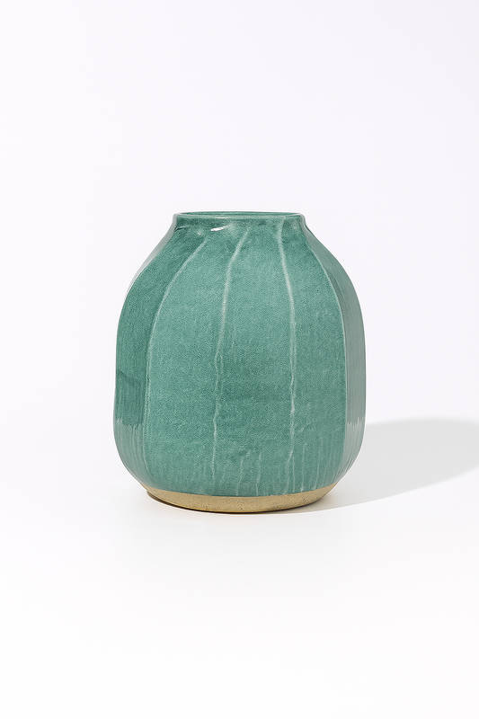Light Blue Ceramic Vase
