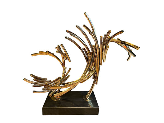 Lille Gold Sculpture
