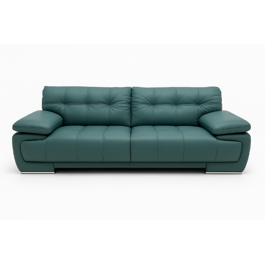 Livorno Full Leather 3 Division Couch