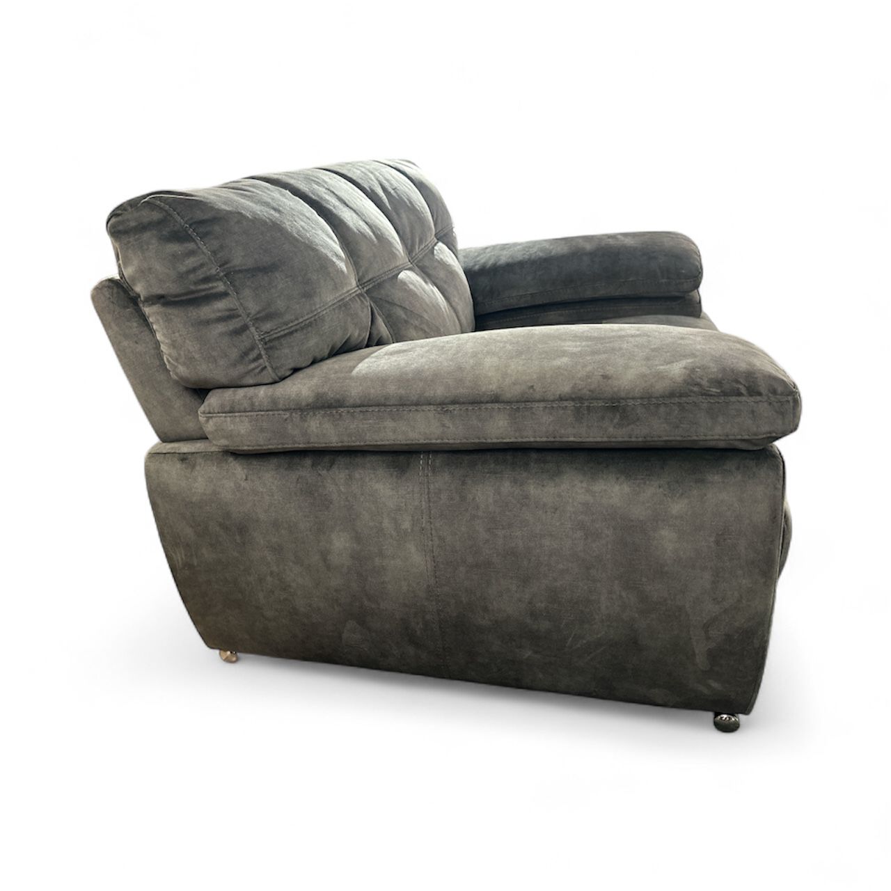 Livorno Khaki Fabric Armchair