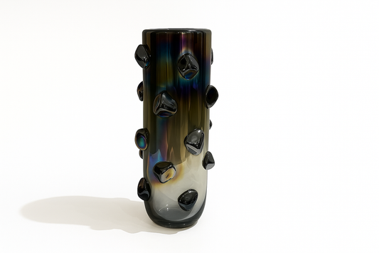 Thorned Prism Glass Vase