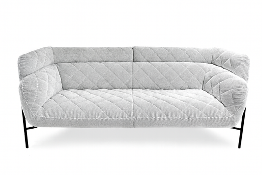Nancy white Fabric Couch