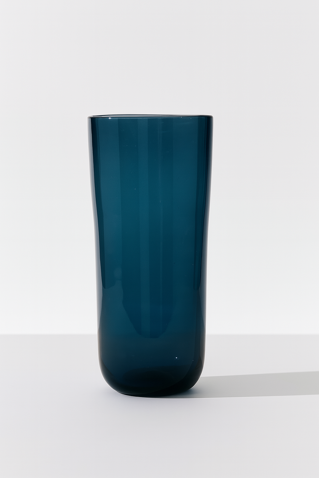 Navy Blue Tall Vase