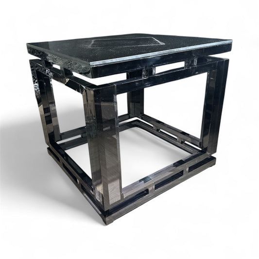 Nero Smokey Perspex Entrance Table