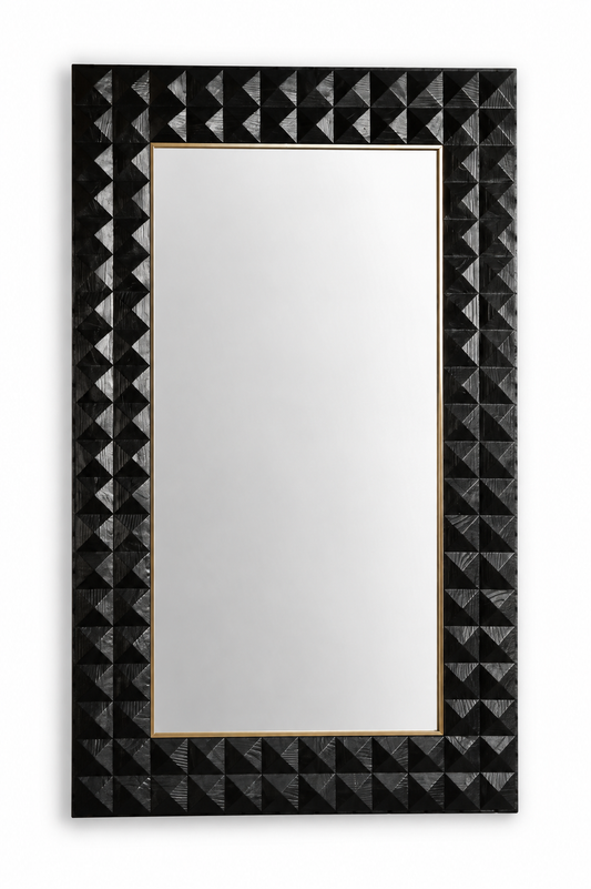 Onyx Facet Mirror