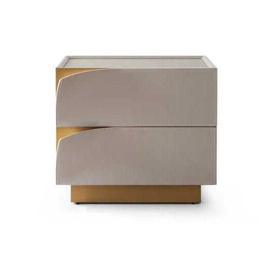 Bedside Piuma 2 Drawer Table