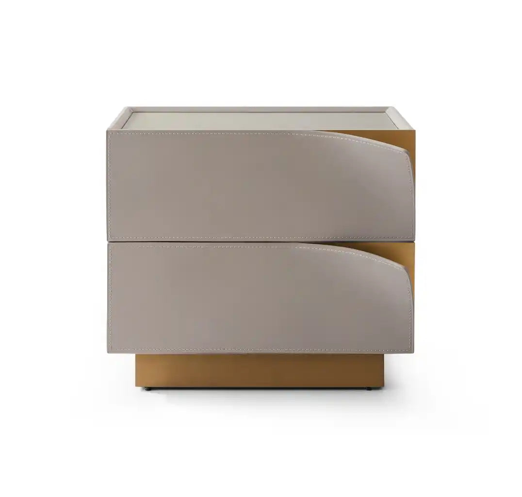 Bedside Piuma 2 Drawer Table